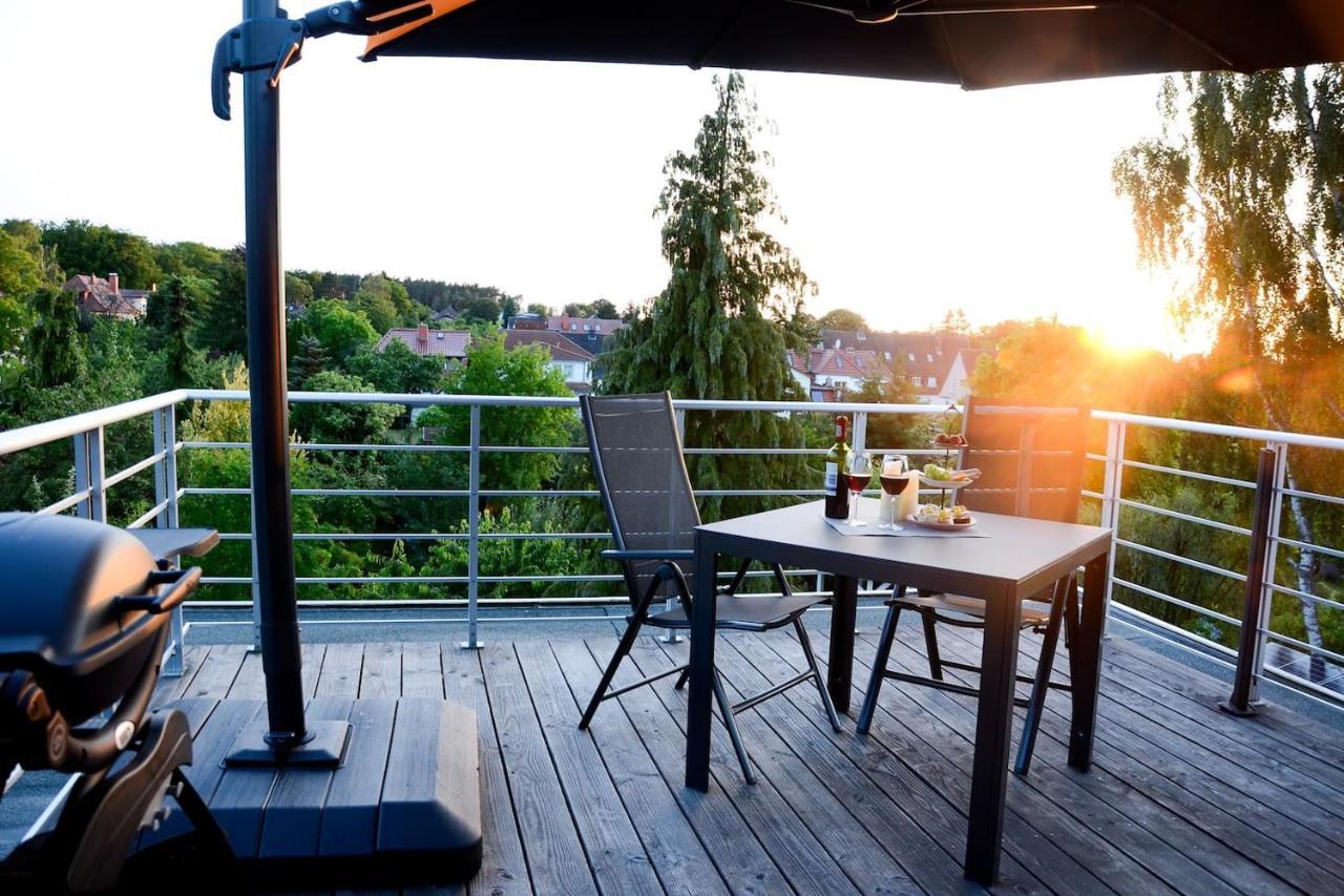 Апартаменти Weitblick-Loft Mit Terrasse Росток Екстер'єр фото