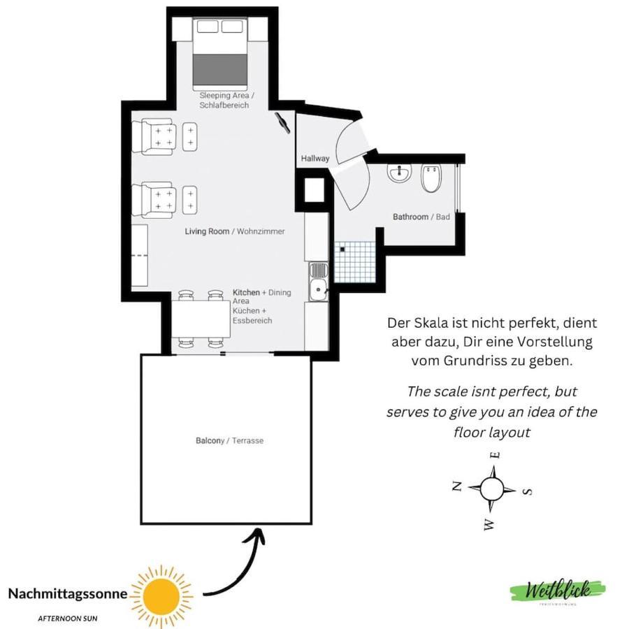 Апартаменти Weitblick-Loft Mit Terrasse Росток Екстер'єр фото