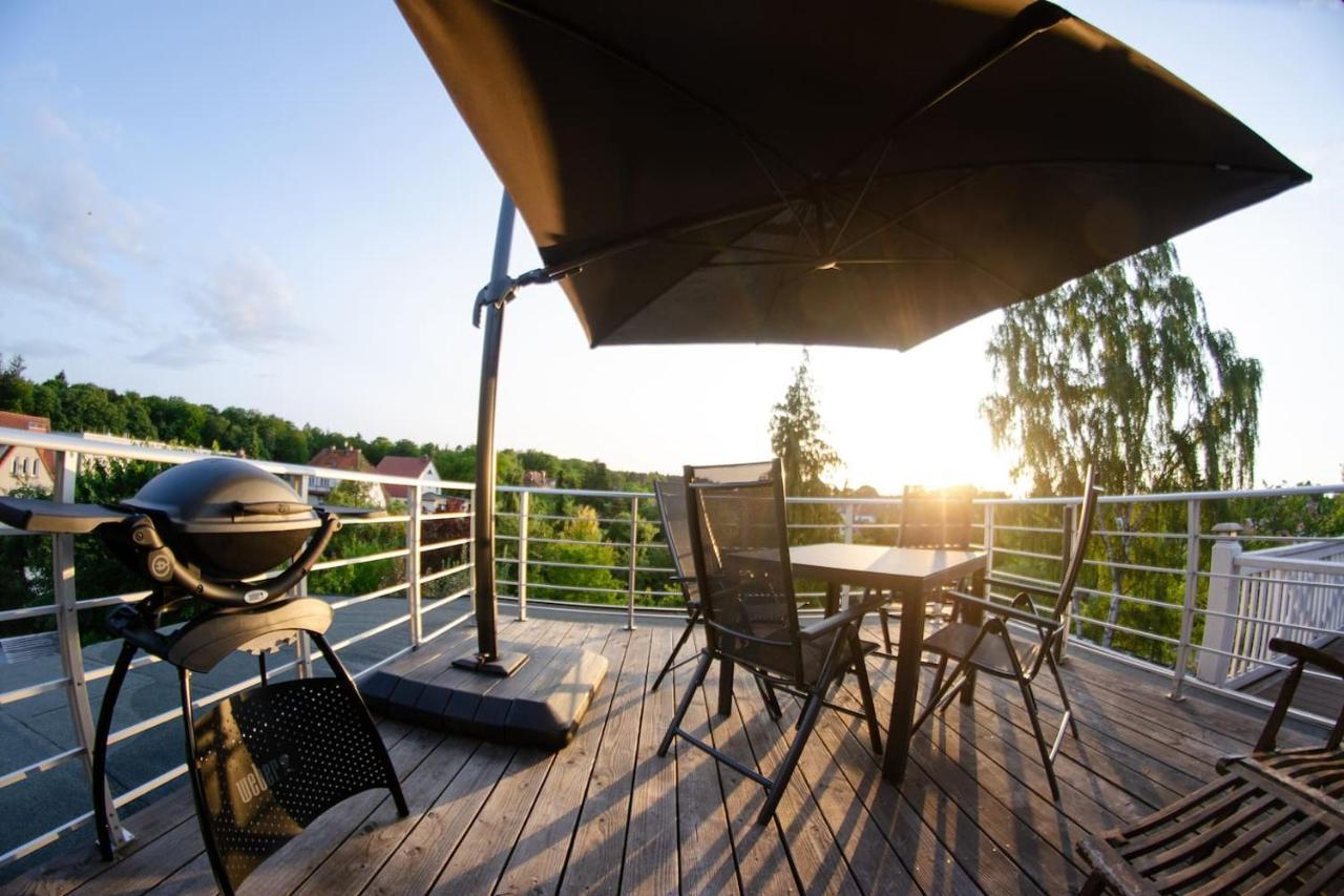 Апартаменти Weitblick-Loft Mit Terrasse Росток Екстер'єр фото
